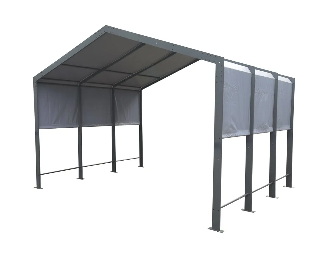 Tonnelle de jardin autoportée 3x4 m en aluminium CAUSSADE