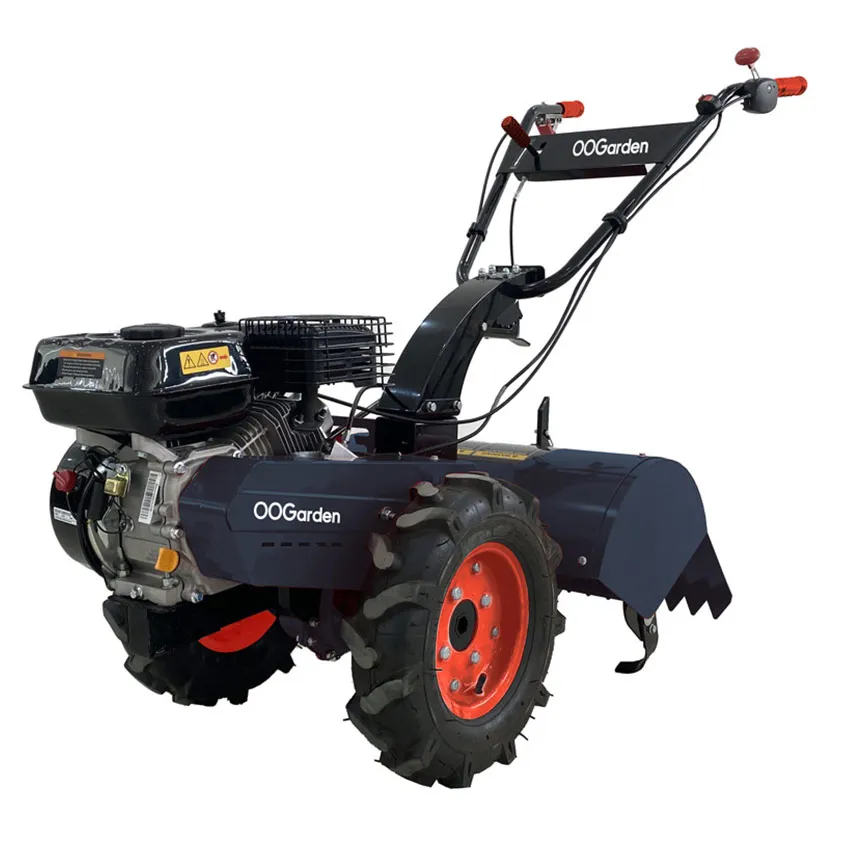 Motoculteur rotobineuse thermique 4 fraises 7 CV   212cmÂ³