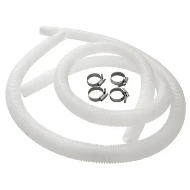 Filtration Piscine 4,5 m³/h Avec Tuyaux Et Sac de Sable 25 kg - OOGarden