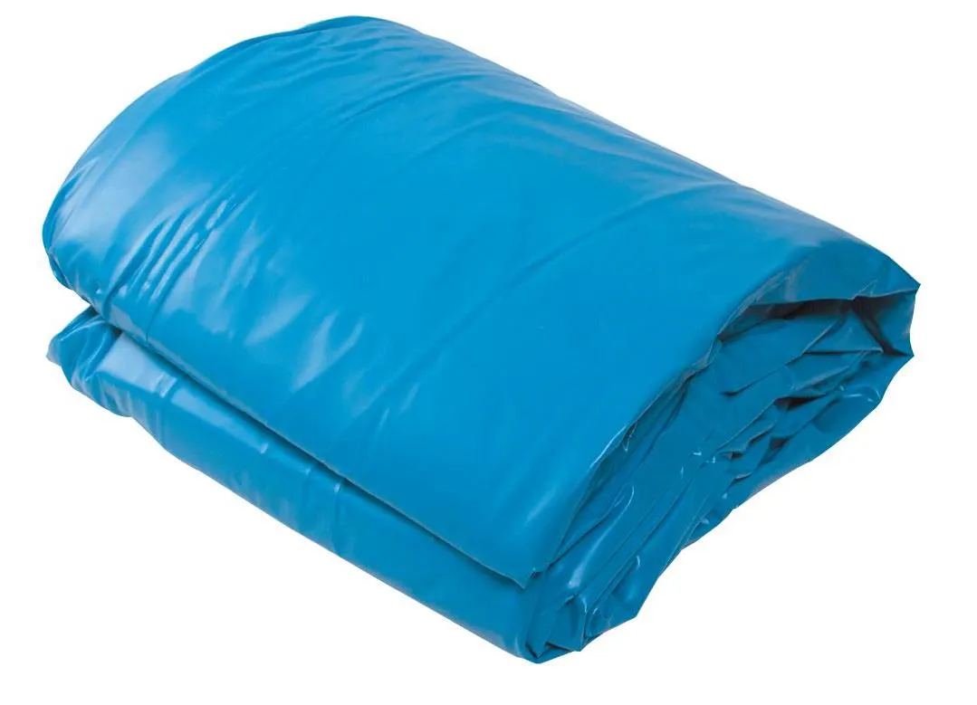 Liner de Piscine Hors Sol Ovale bleu   Overlap   720 x 375 cm, h 1.40m