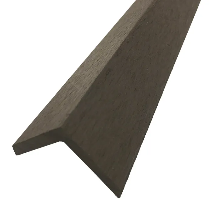 Lame finition terrasse composite   240cm   Chocolat