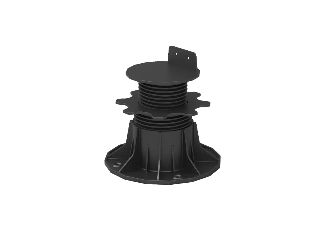 Plot réglable pour terrasses bois et composite hauteur 70 à 150 mm