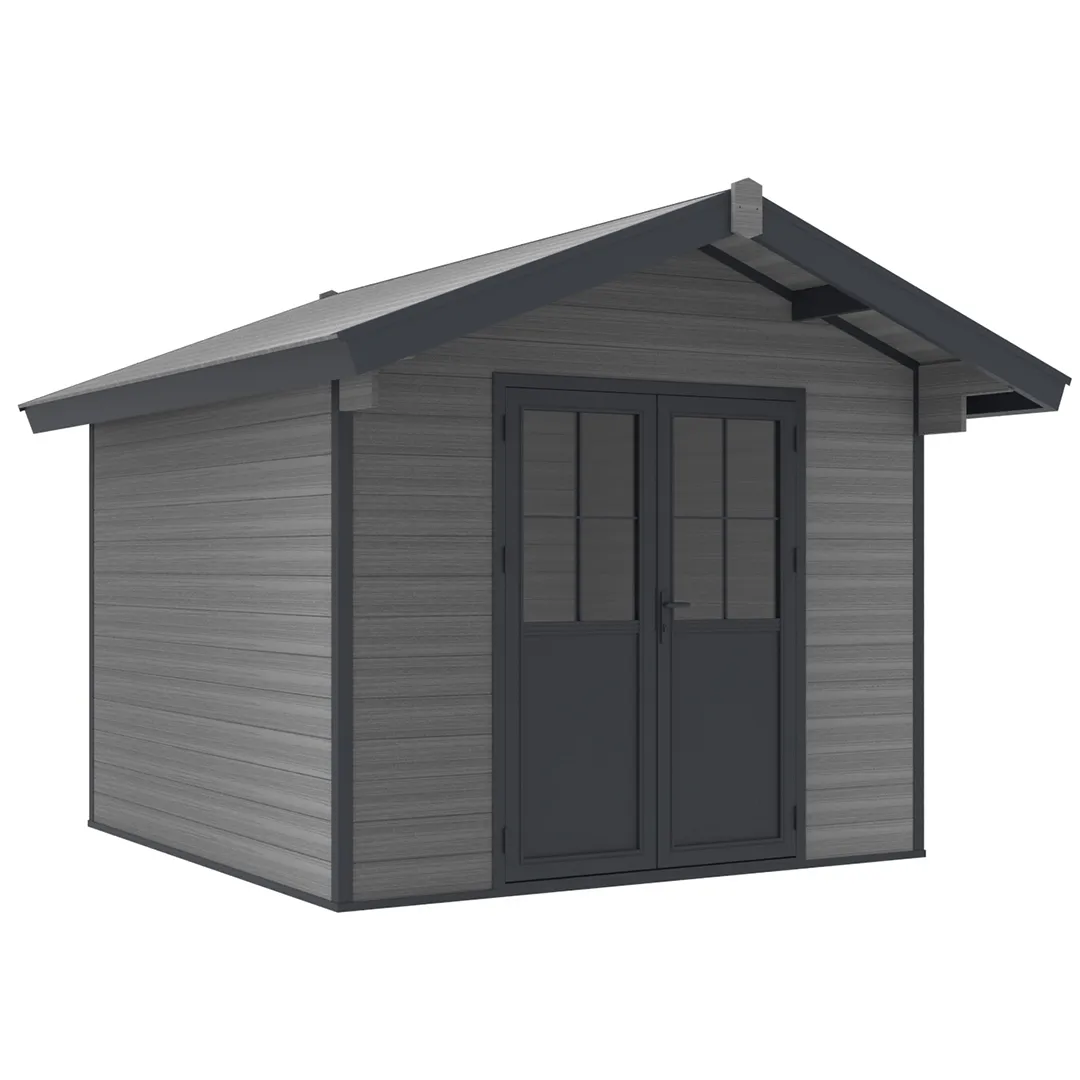 Abri De Jardin Composite WPC 2,80 x 2,80 m   7,8mÂ²
