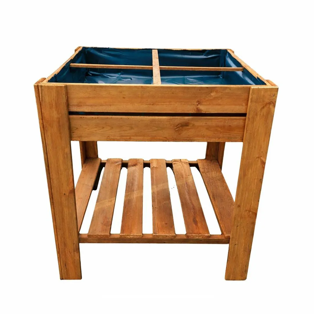 Carré Potager Sur Pied 75x75cm avec Géotextile Inclus