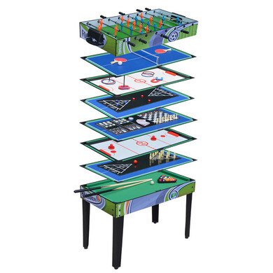 Acheter Table Multi Jeux 12 en 1 de 124 x 61 x 81 cm - Juguetilandia