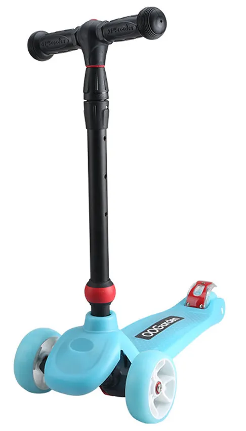 Trottinette Ã©volutive 3 en 1 et Roues LED   Coloris bleu