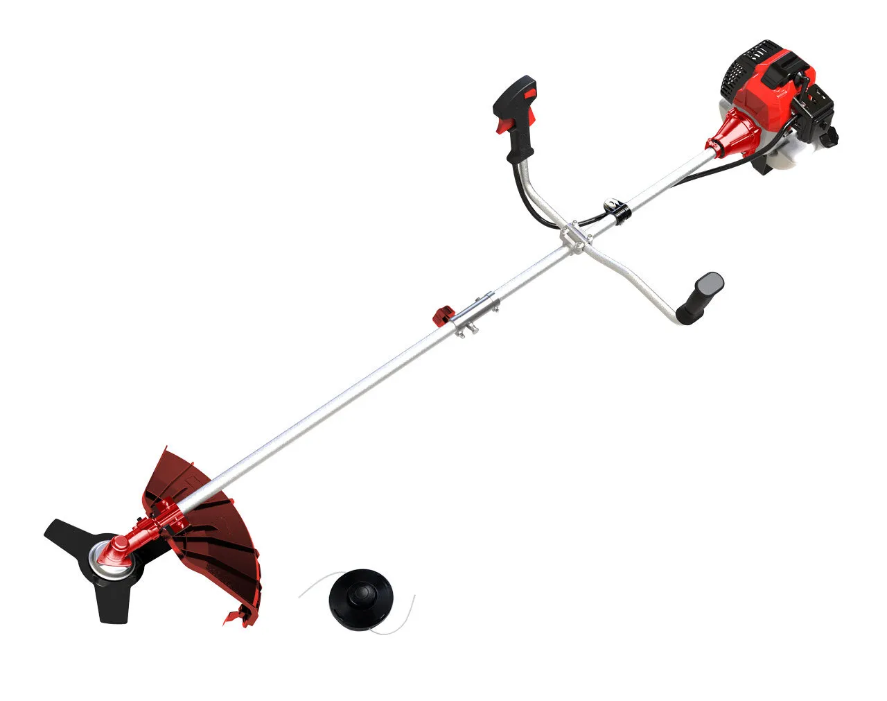 DÃ©broussailleuse thermique 52cmÂ³ PBC52 et bobine et harnais de maintien