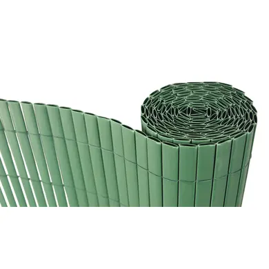 Canisse Occultante En PVC Blanc - 2x3 Mètres - Pour Jardin, Terrasse, Balcon - Protection UV, Double Face - 7