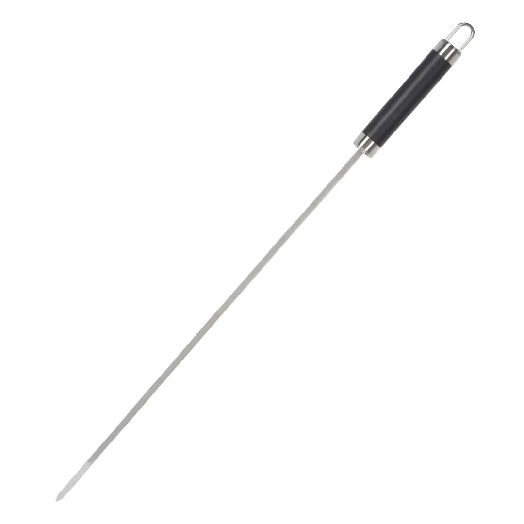 Set aus 4 BBQ Spießen aus Edelstahl 46,5 cm