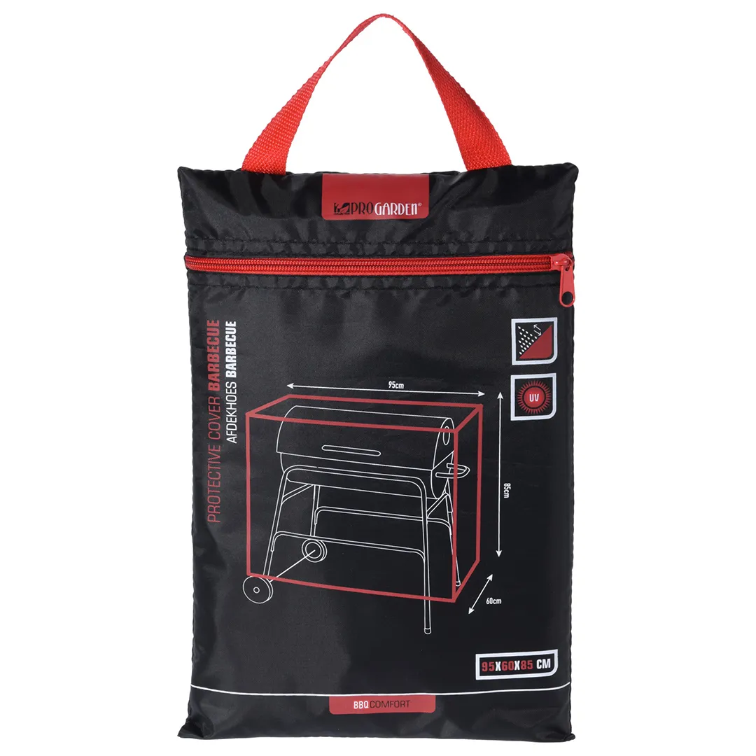 Housse de Protection pour Barbecue Cylindrique - 95x60x85 cm