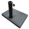 Demi-Pied de parasol béton 12kg anthracite - OOGarden