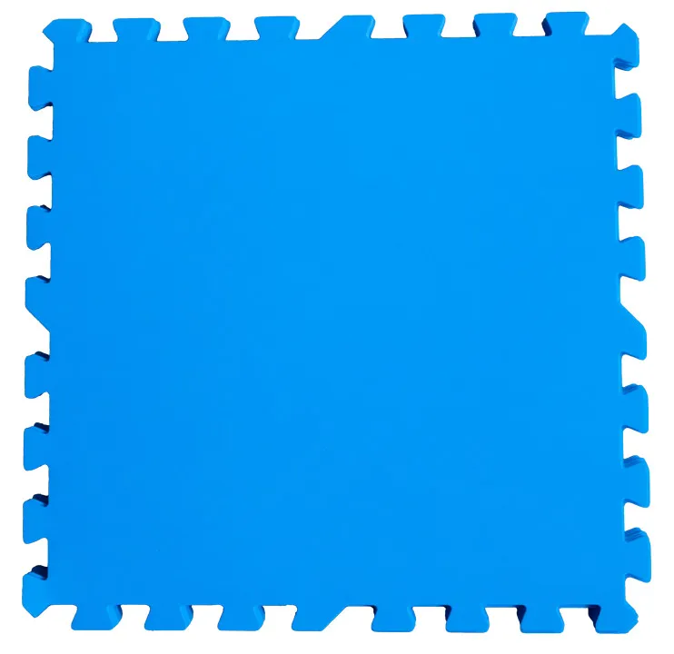 Lot de 10 tapis de protection 50x50 cm Bleu