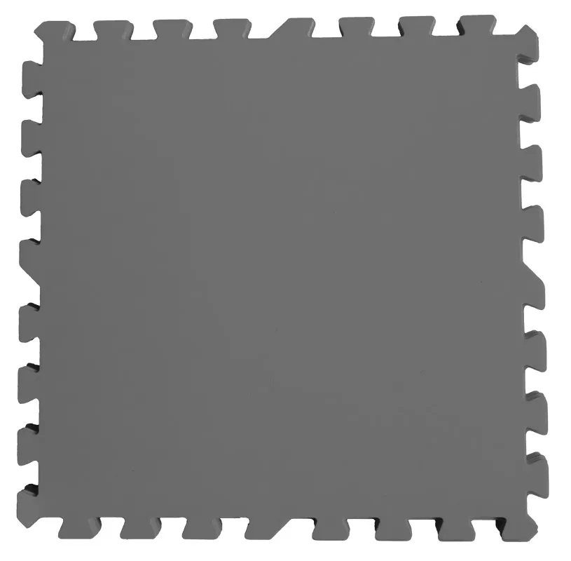 Lot de 10 tapis de protection 50x50 cm   Gris