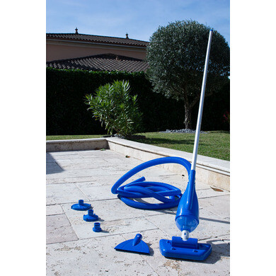 Aspirateur Piscine Portable Avec Tige Télescopique - Nettoyeur Spa, Jacuzzi Et Petite Piscine Puissant Et Léger