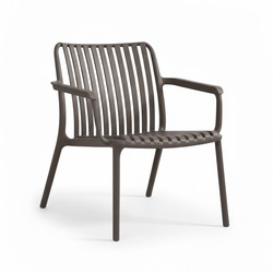 Fauteuil Joysxee en résine Coloris Taupe - OOGarden