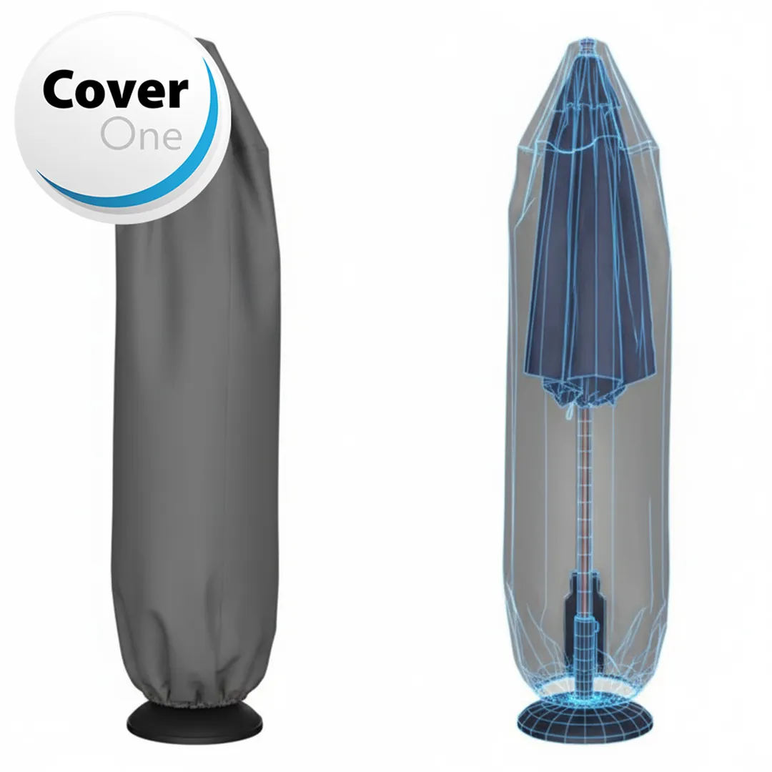 Housse de protection Parasol droit Cover One   Diam 25 x h 200 cm