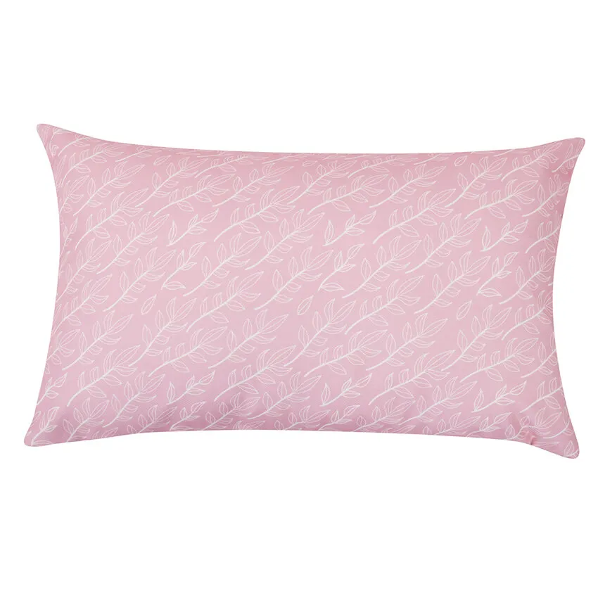 Coussin d'extÃ©rieur fleur rose blush 50X30 cm LISKI