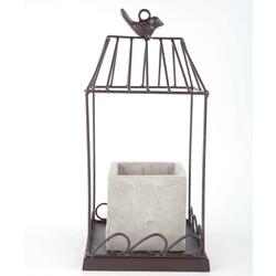 Pot de fleur cage à oiseaux 31 cm - OOGarden