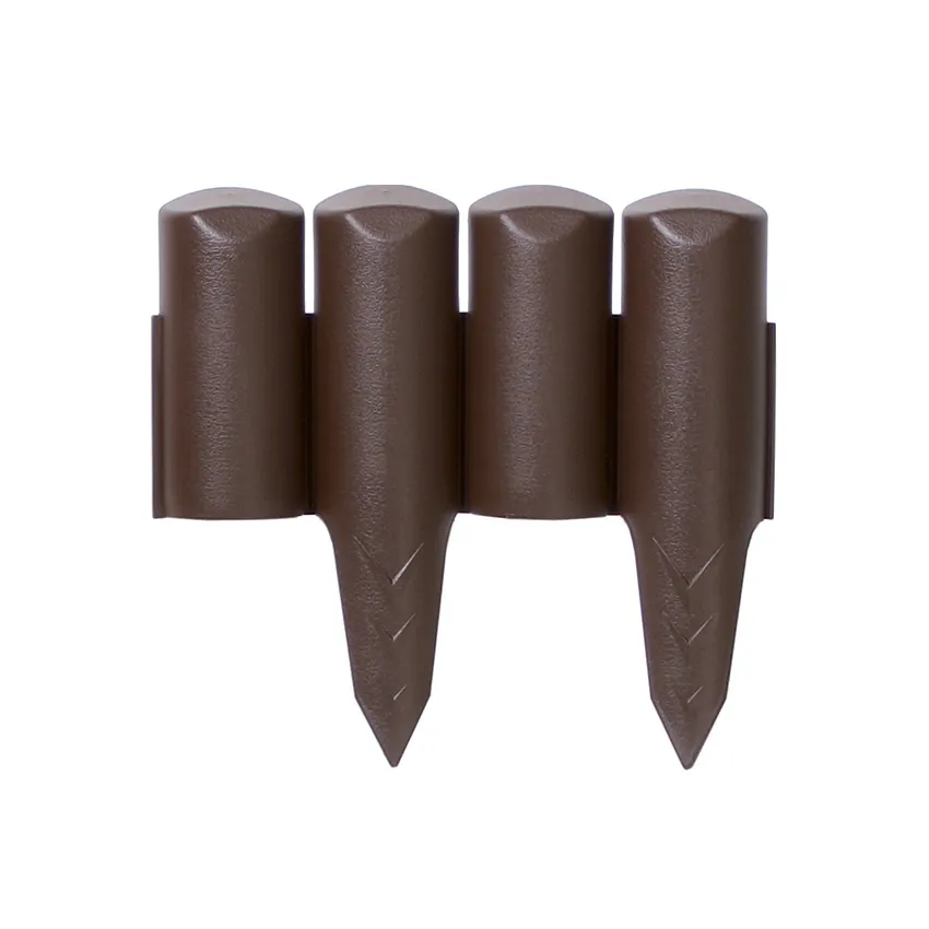 Bordure de jardin 2,5m marron PALISADE