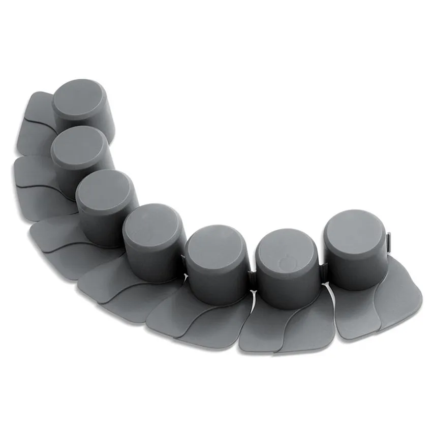 Bordure de jardin 4,05 m gris PALISADE