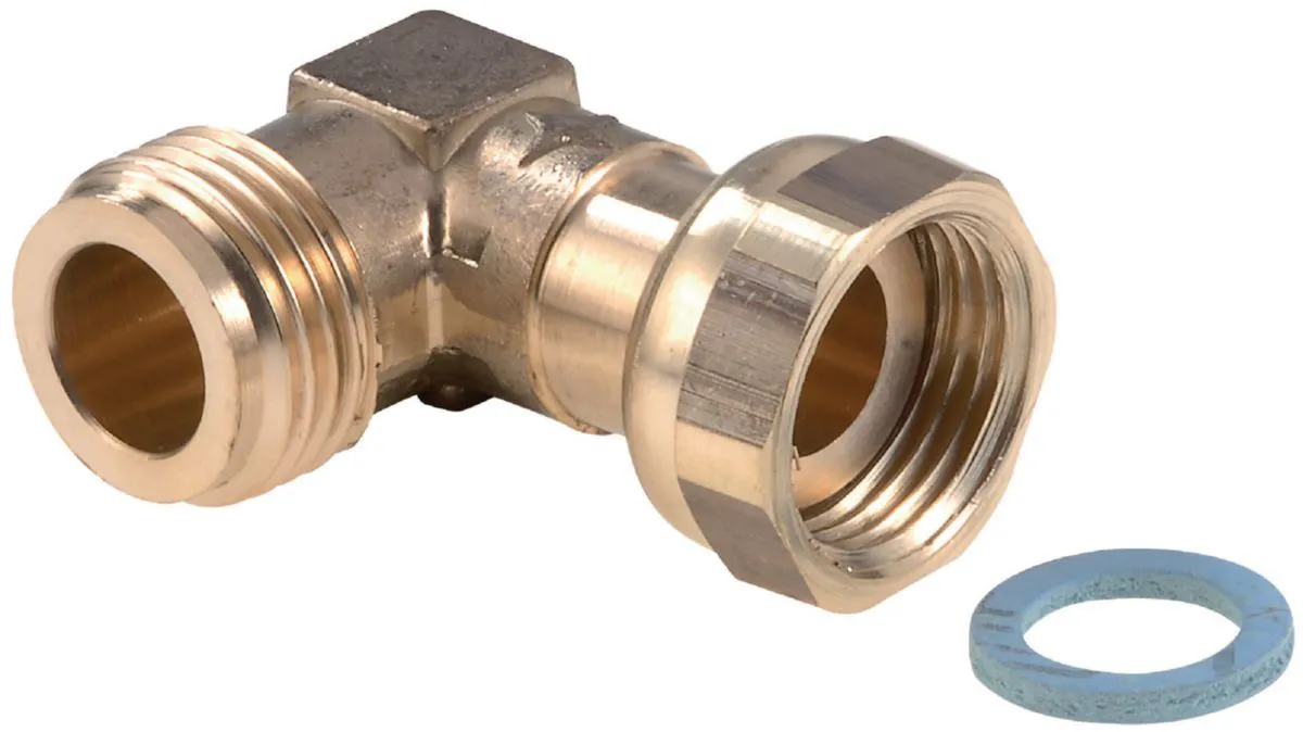 Raccord gaz coudÃ© 90Â°