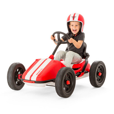 Tracteur à pédales Go Kart pour enfants - Rouge