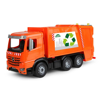 Camion poubelle de recyclage mercedes