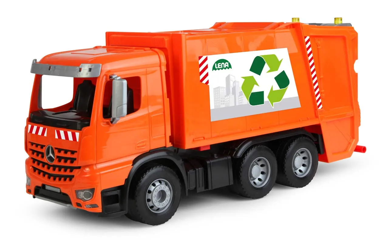 Camion poubelle de recyclage Mercedes