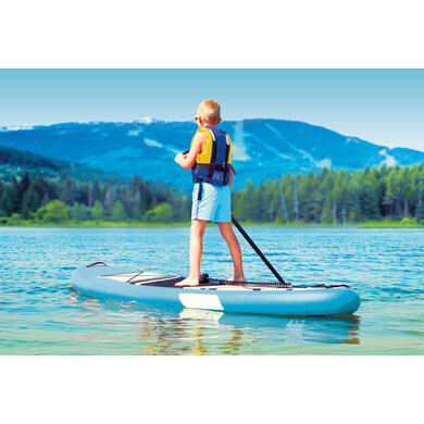 SUP Gonflable Enfant Sun Reflections – 250 Cm – Planche Pagaie Octopus 2025 – Bleu