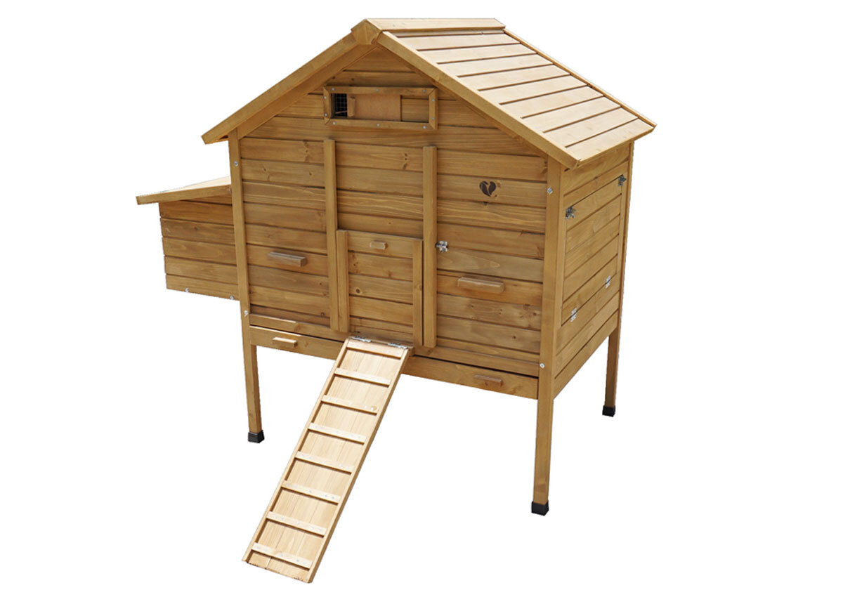 Produktbild von Hölzerner Hühnerstall | Roosting Bar Zum Spielen, Sitzen, Vogelstall