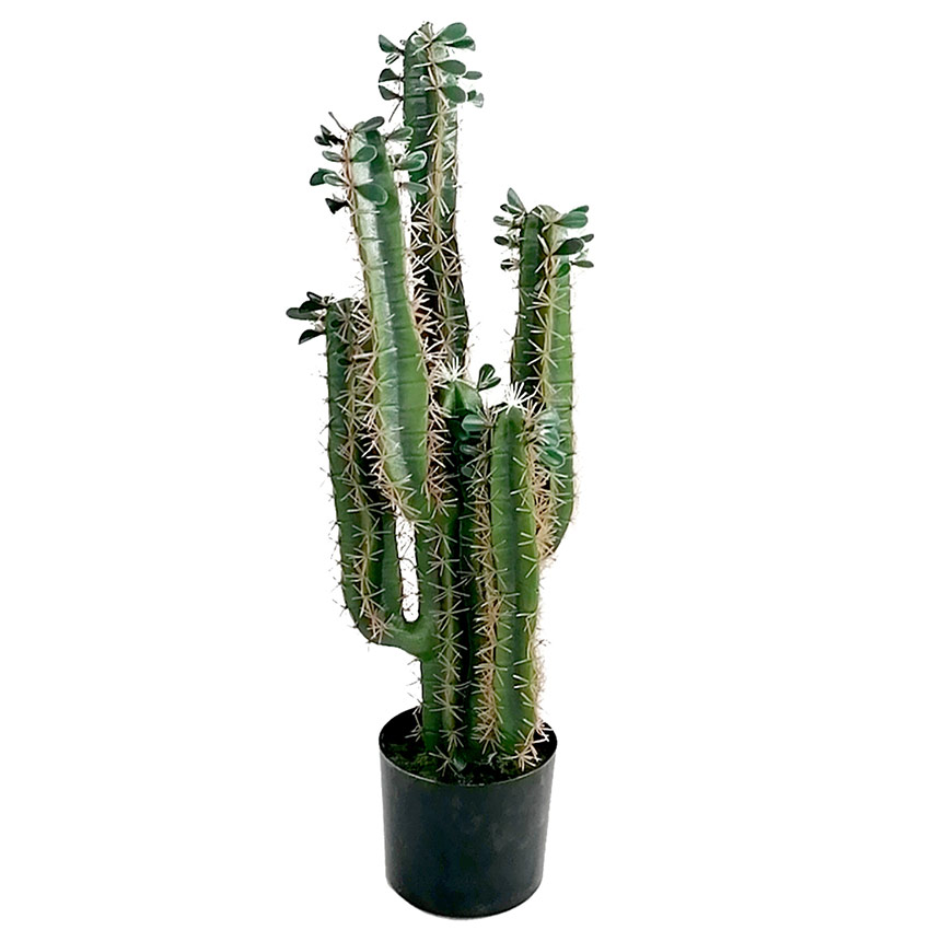Künstlicher Kaktus , Keramiktopf, H.24 cm
