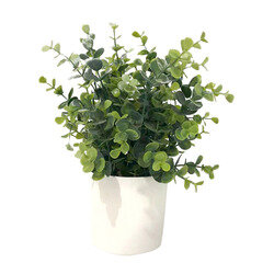 Plante artificielle avec pot en ciment 35 cm NATAL - OOGarden
