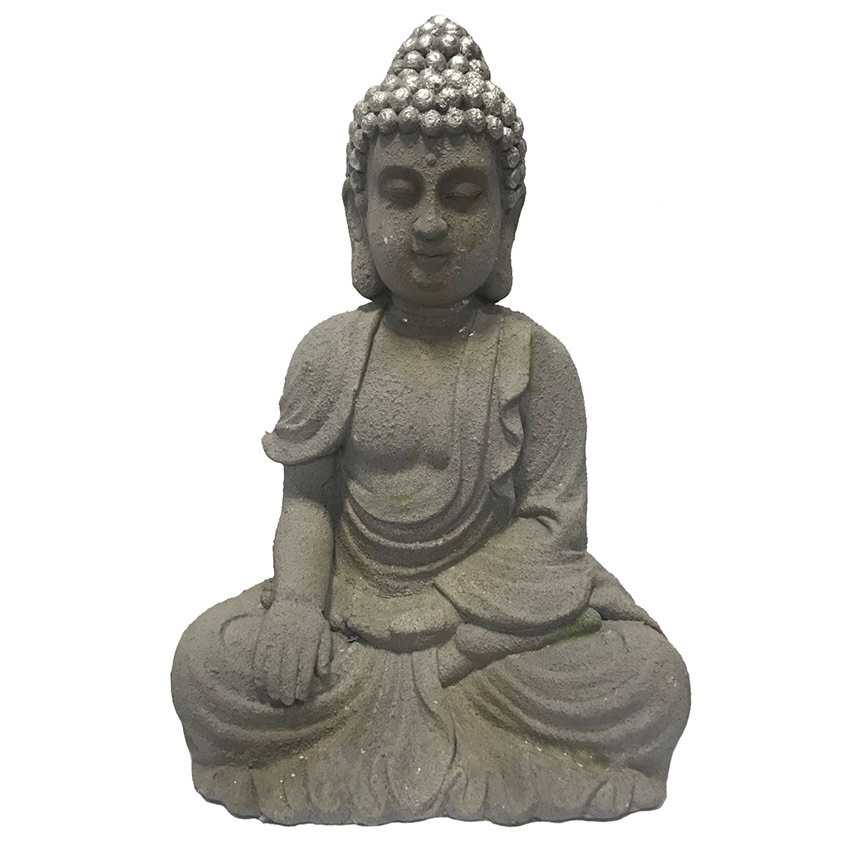 Statue Bouddha assis - Méditation pour le jardin et extérieurs