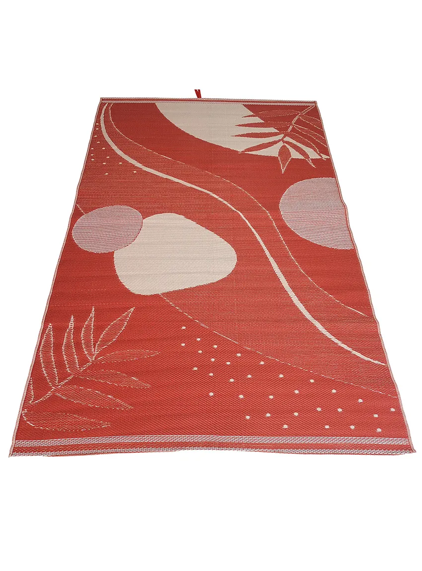 Tapis d'extÃ©rieur rectangulaire CERROS   180 x 270 cm   Terracotta