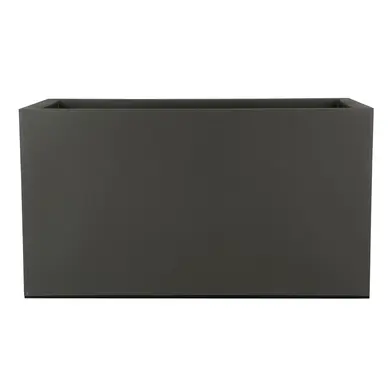 blumenkasten 80 cm grau Stone Balkonblumenkasten mit Bewässerungssystem 80 cm – Balconyliving.de main image 1