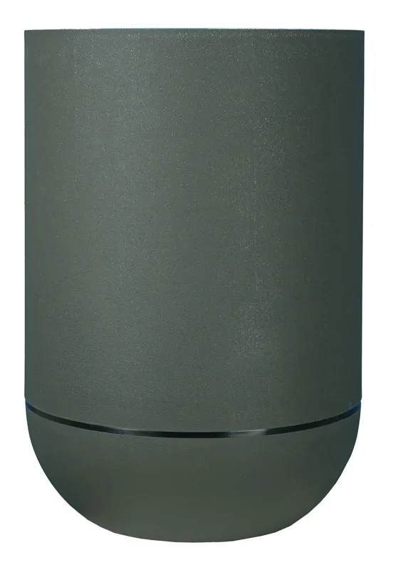 Pot haut rond GRANIT TULIPE Anthracite Ø 50cm x H. 71cm