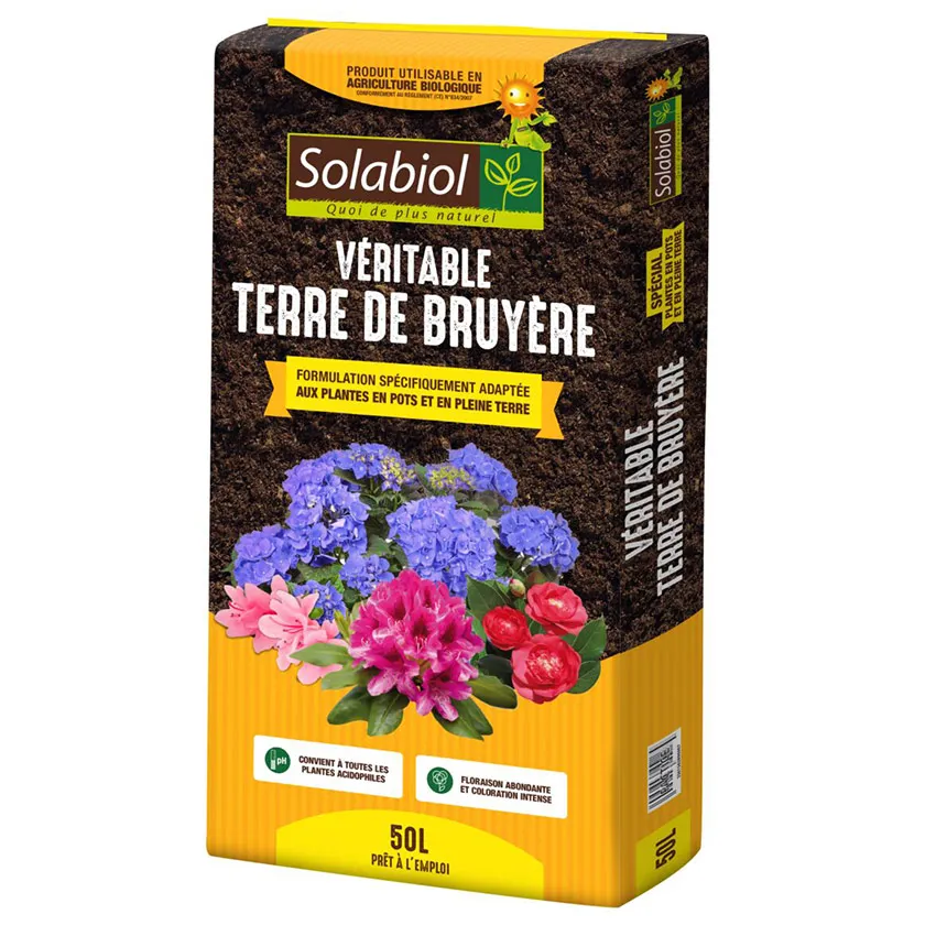 Veritable terre de bruyere UAB 50L