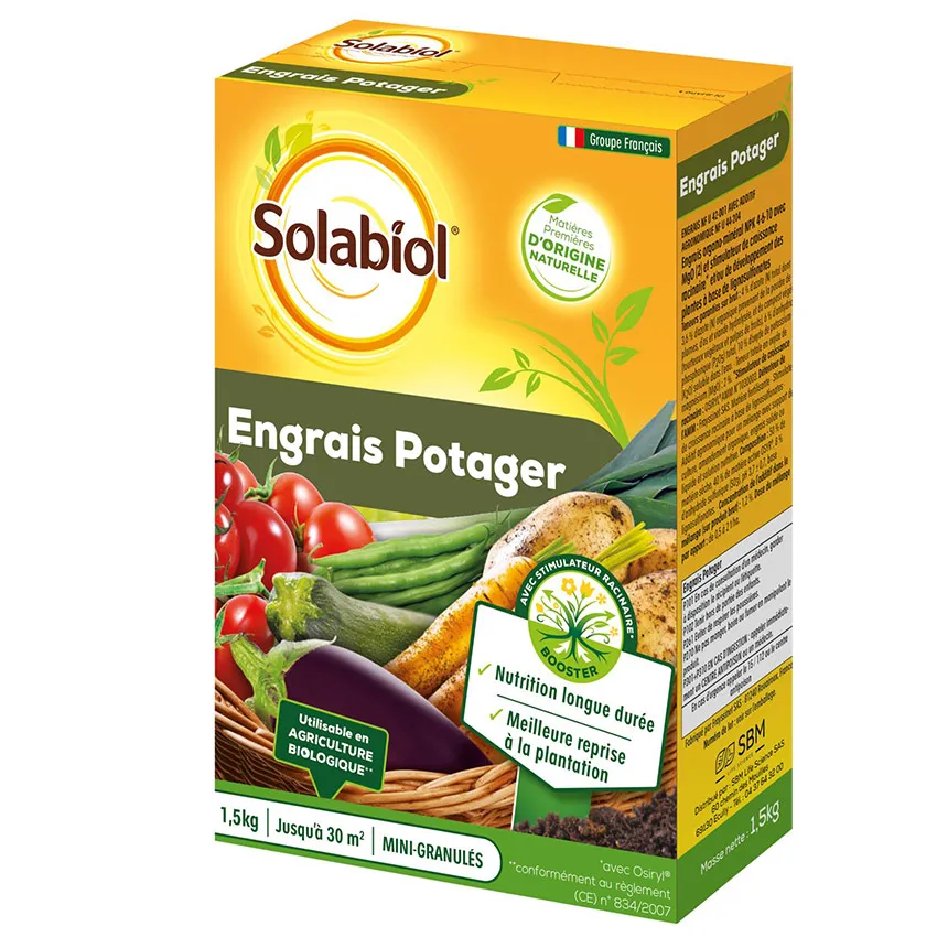 Engrais potager UAB 1,5kg