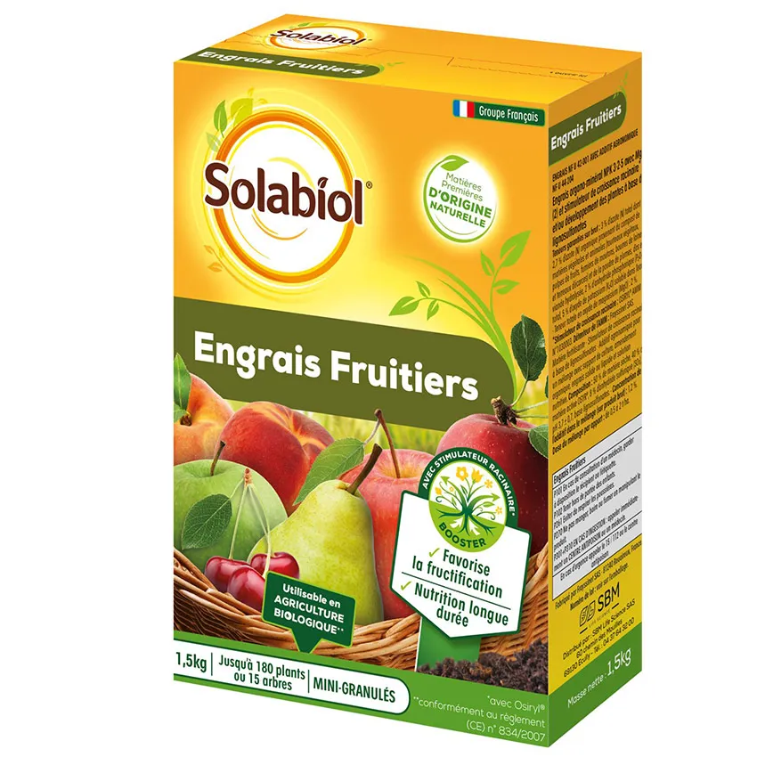 Engrais fruitiers UAB 1,5kg