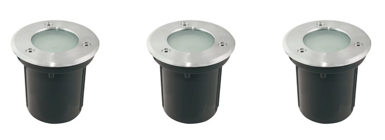 Lot de 3 spots d'extÃ©rieur Ã  planter NESSA