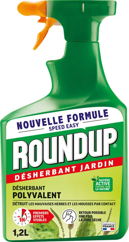 Désherbant Roundup® Speed Easy - Prêt à l'Emploi - 1,2 L