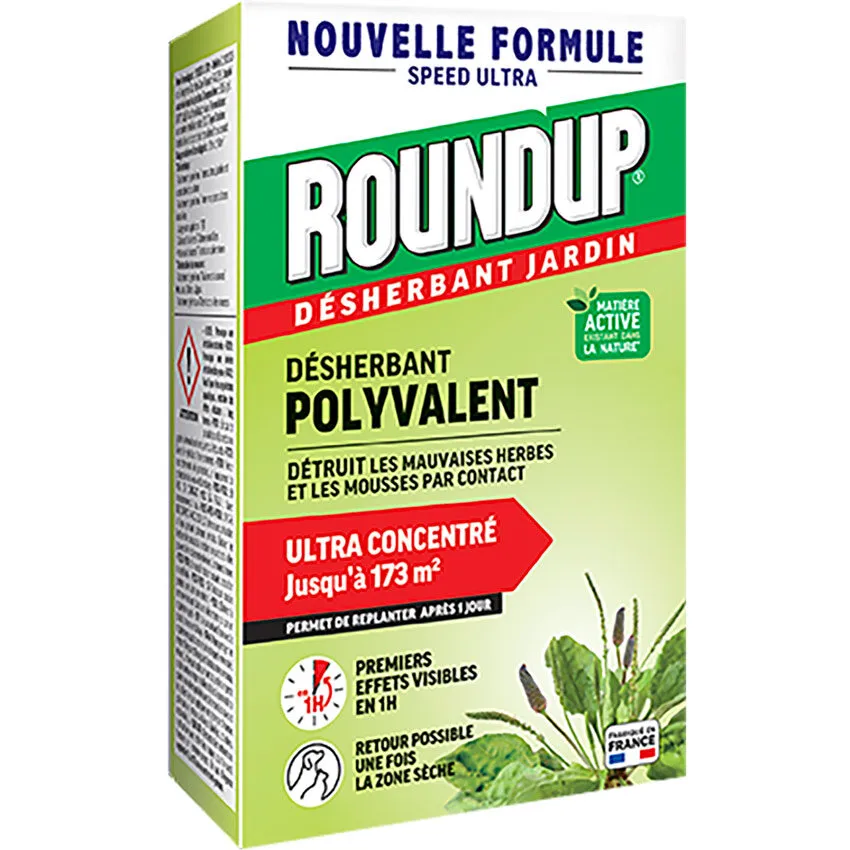 Désherbant RoundUp Speed Ultra - Prêt à l'Emploi - 400 ml