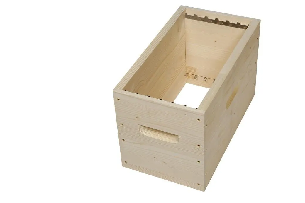 Corps mi bois avec crÃ©maillÃ¨re pour ruche Dadant 10 cadres PriboisÂ®