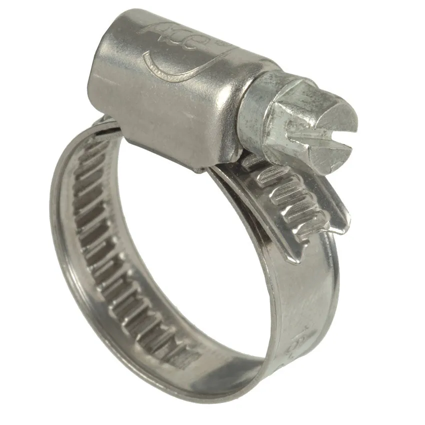 2 colliers galva D.18 à 28 mm lg 13 mm