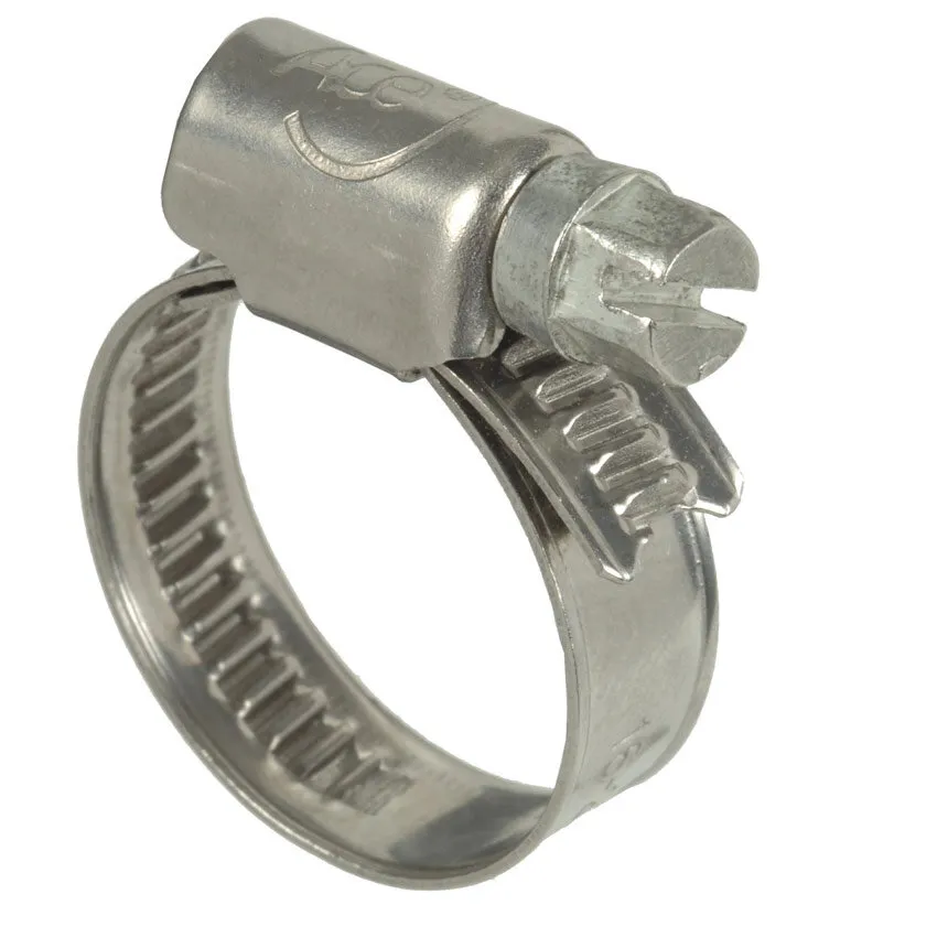 2 Edelstahlmanschetten D.13 bis 24 mm lg 13 mm