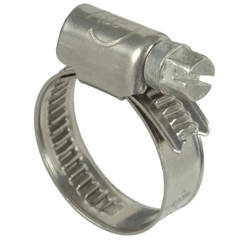 2 colliers inox D.47 à 67 mm lg 13 mm