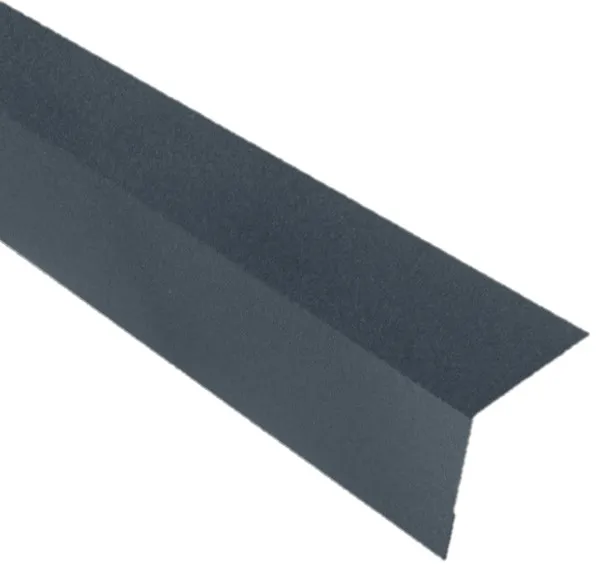 Bande d'égout acier gris anthracite 1000 mm