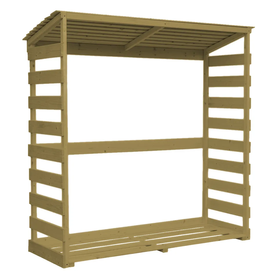 Abri BÃ»ches en Bois 2,5 stÃ¨res   TraitÃ© Autoclave