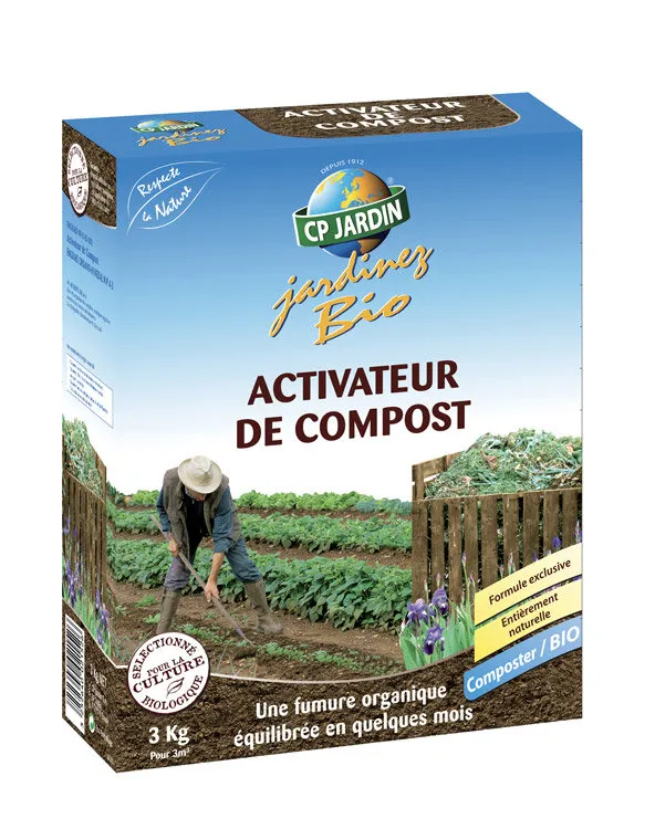Activateur de composte BIO 3kg CP JARDIN