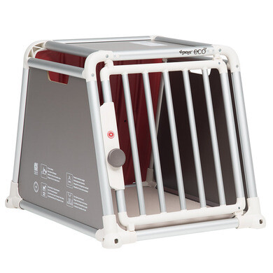 Cage de transport pour chien en aluminium eco s 73.5 x 54.4 x 54.4 cm